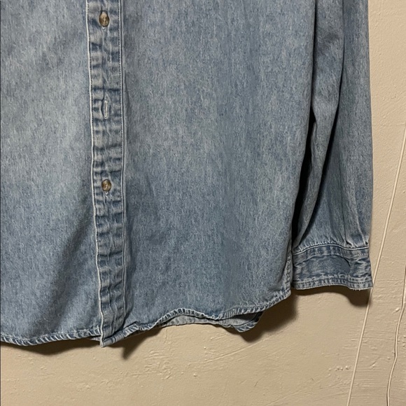 Disney Vintage Denim Blue Shirt with Embroidered Design - Picture 5 of 8